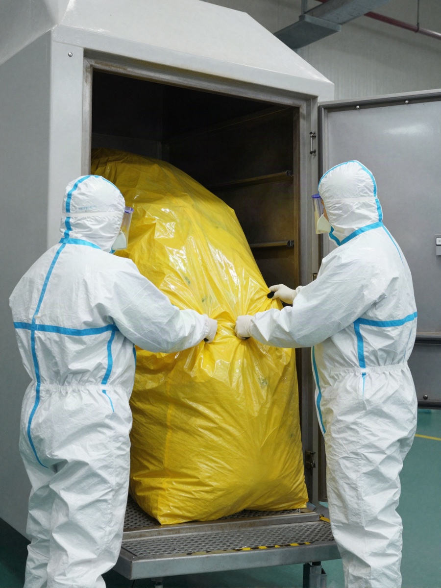 Hazardous & medical waste (stock photo)